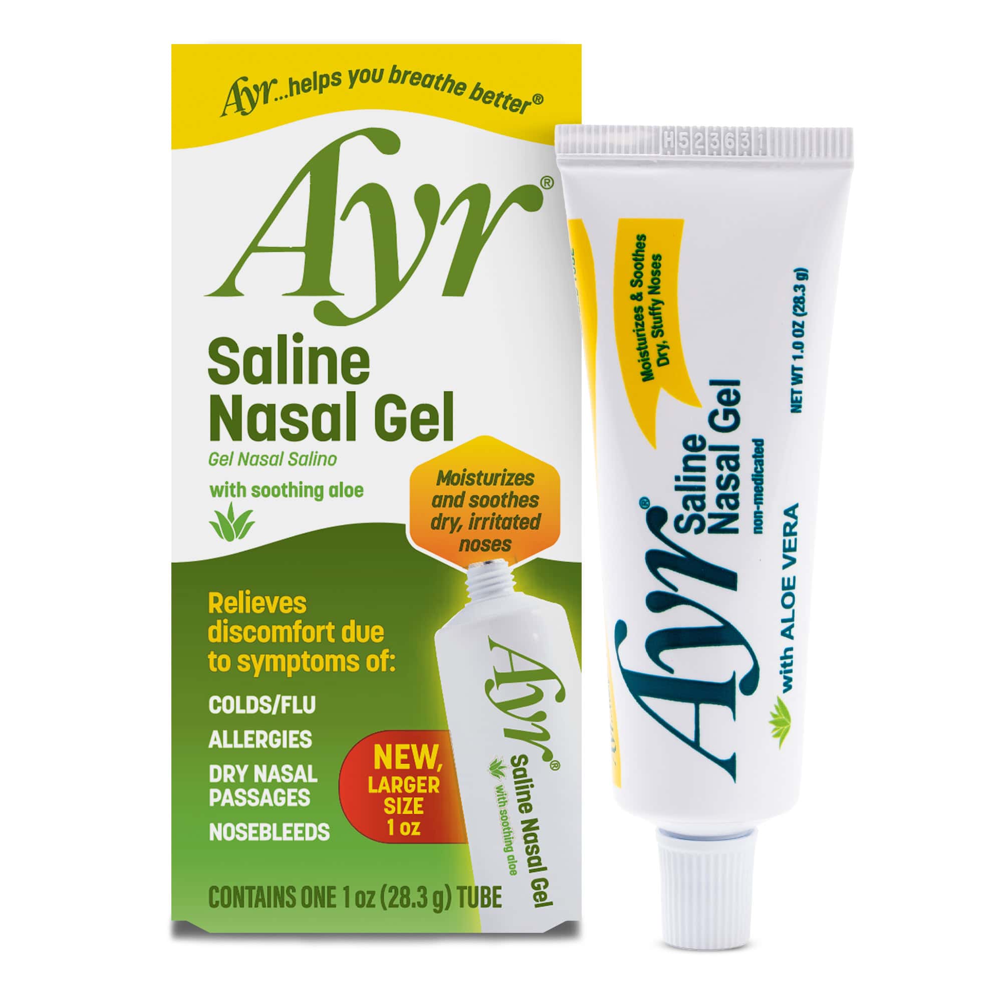 Ayr Saline Nasal Gel 1oz